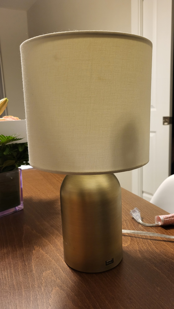 Side small lamp in the bedroom/living room