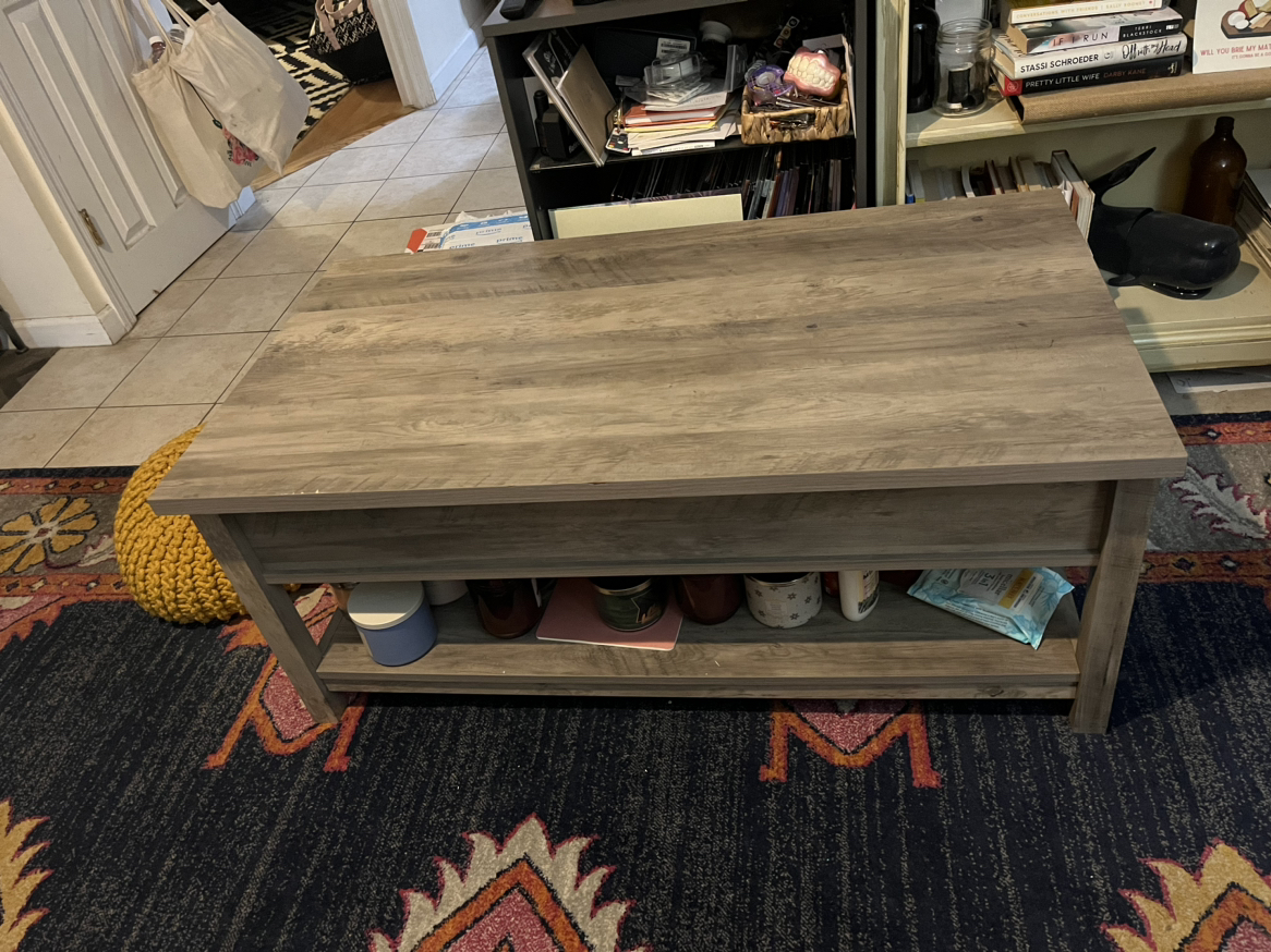 Coffee Table with Storage - photo 4