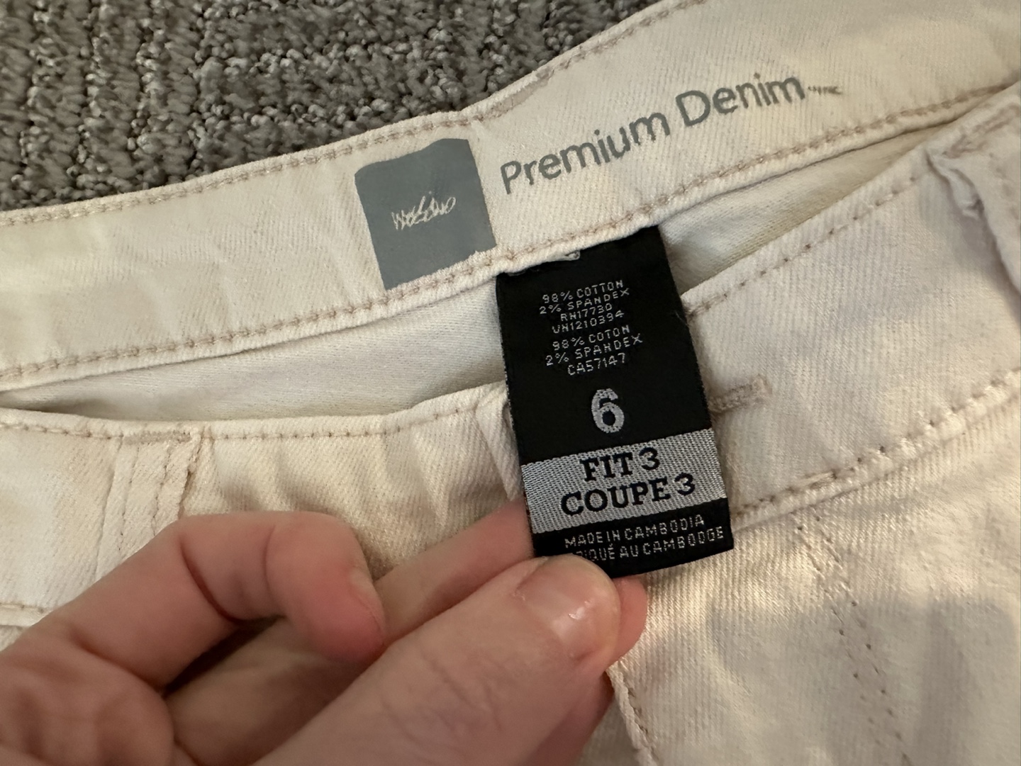Light Pink Denim Shorts - photo 3