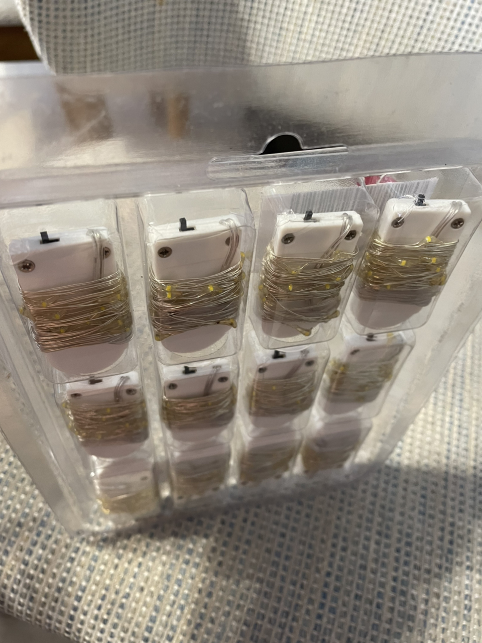 Led Lights Battery Operated String Lights Waterproof Silver Wire image indicator(2)