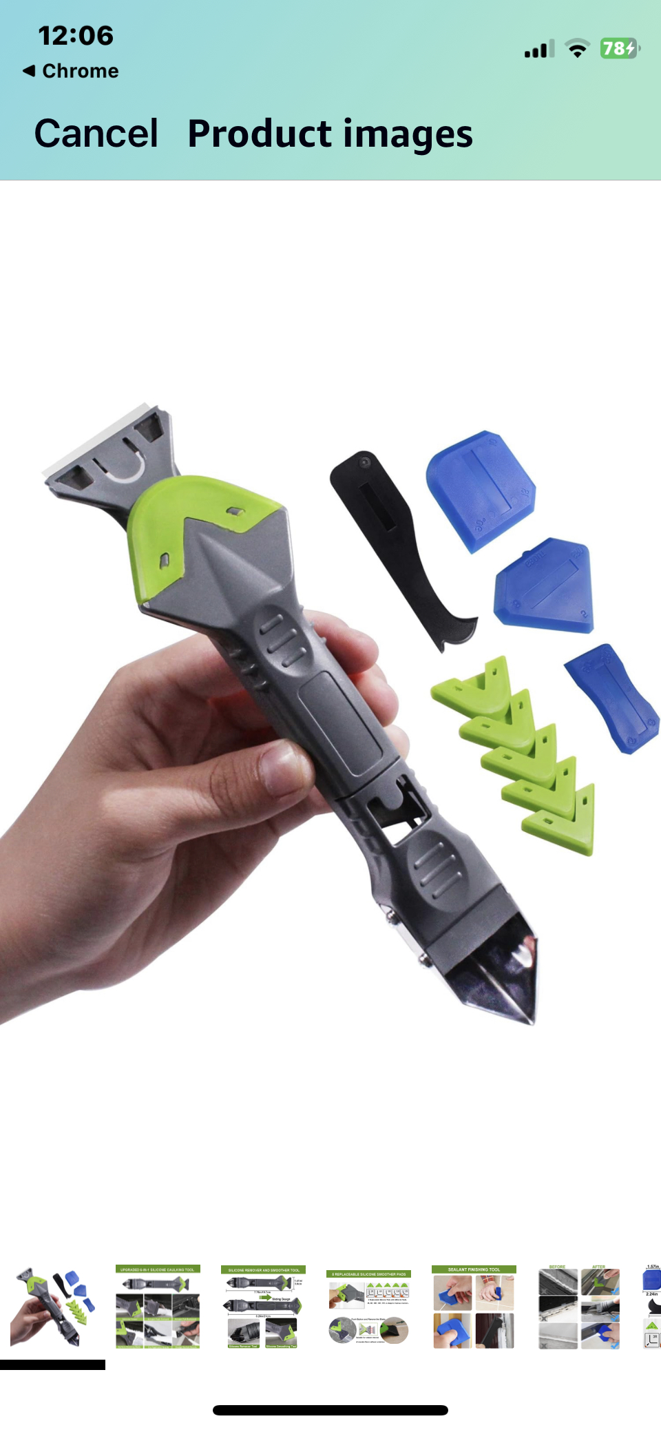 5 in 1 Silicone Caulking Tool Kit image indicator(2)