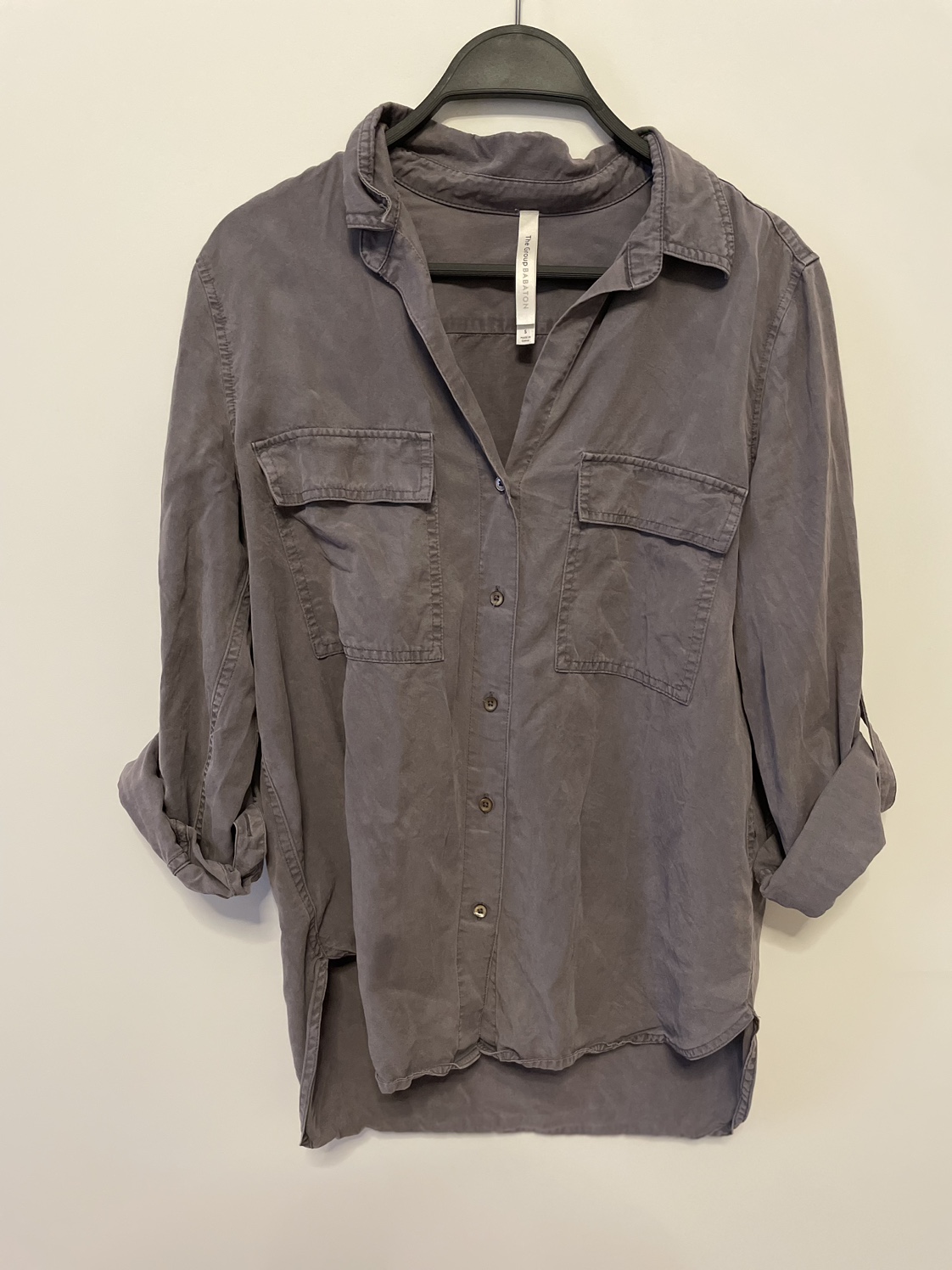 Aritzia The Group Babaton Utility Button Up