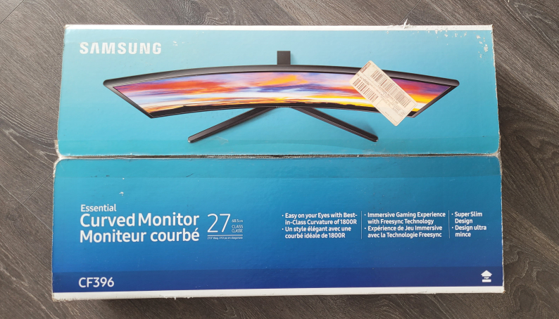 Samsung 27" Curved Monitor