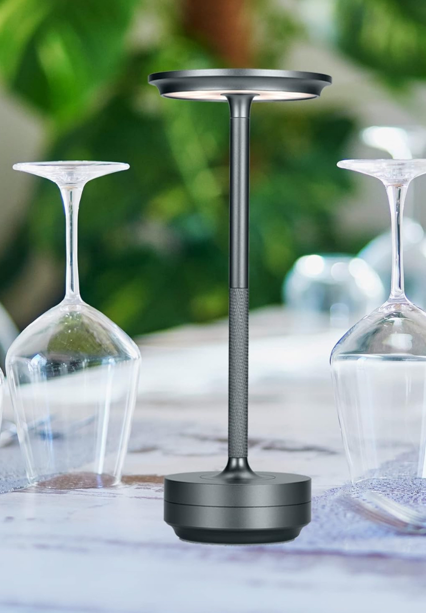 2 LED Table Lamp 3Level Dimming Cordless Rechargeable image indicator(5)