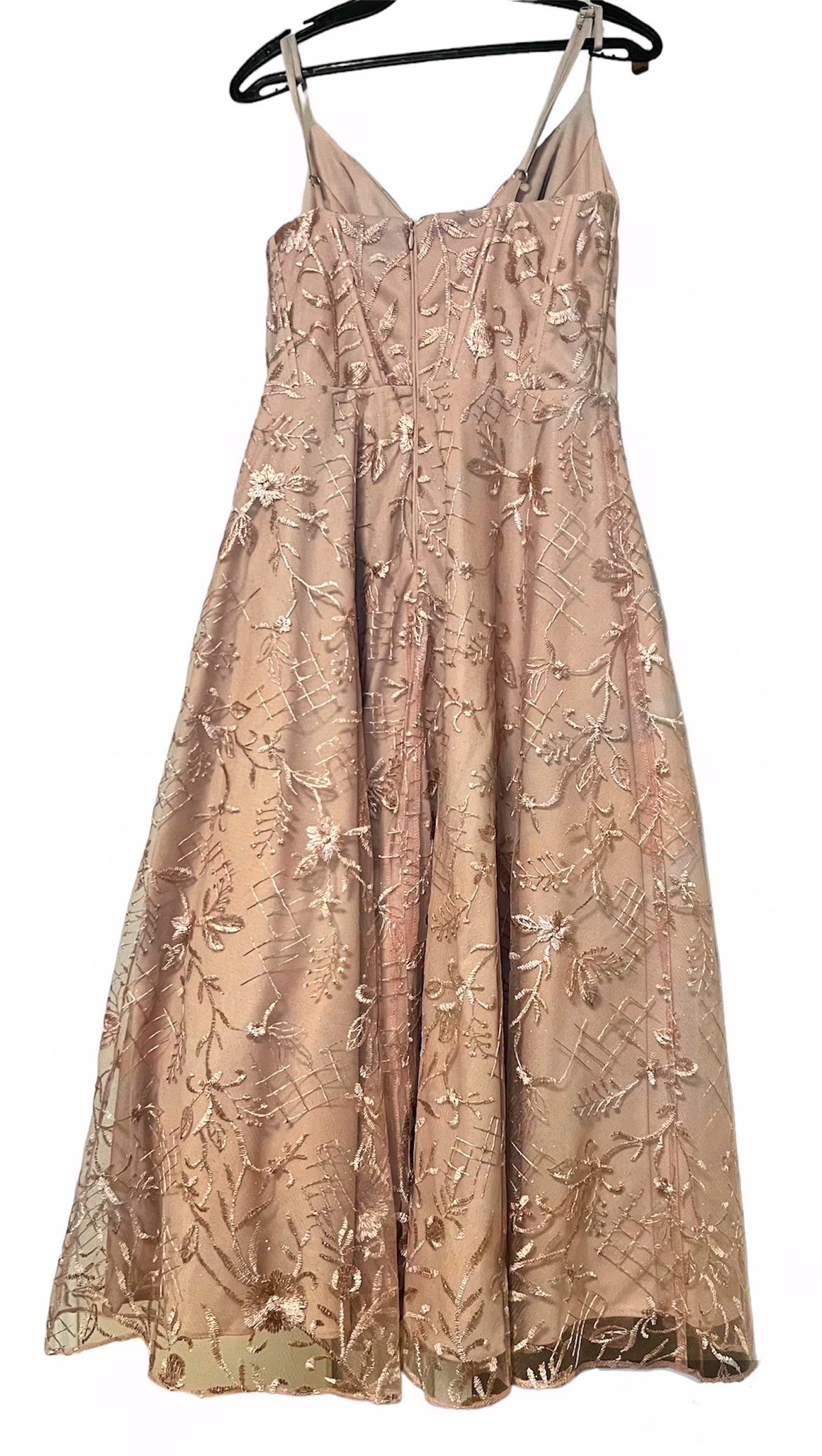 Peach dress, party weddings cocktail - photo 2