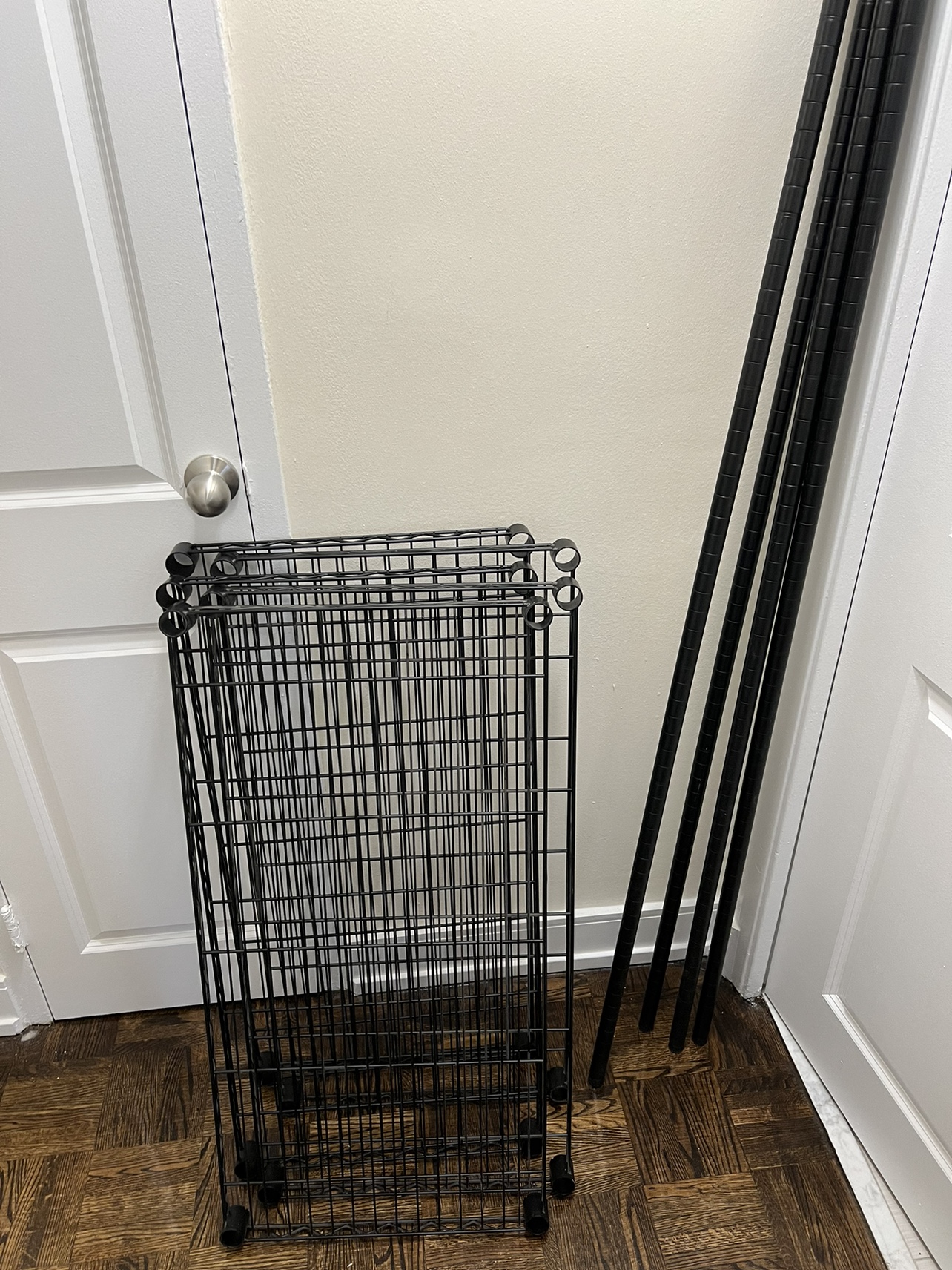 For living 5 tier wired metal shelf - photo 3