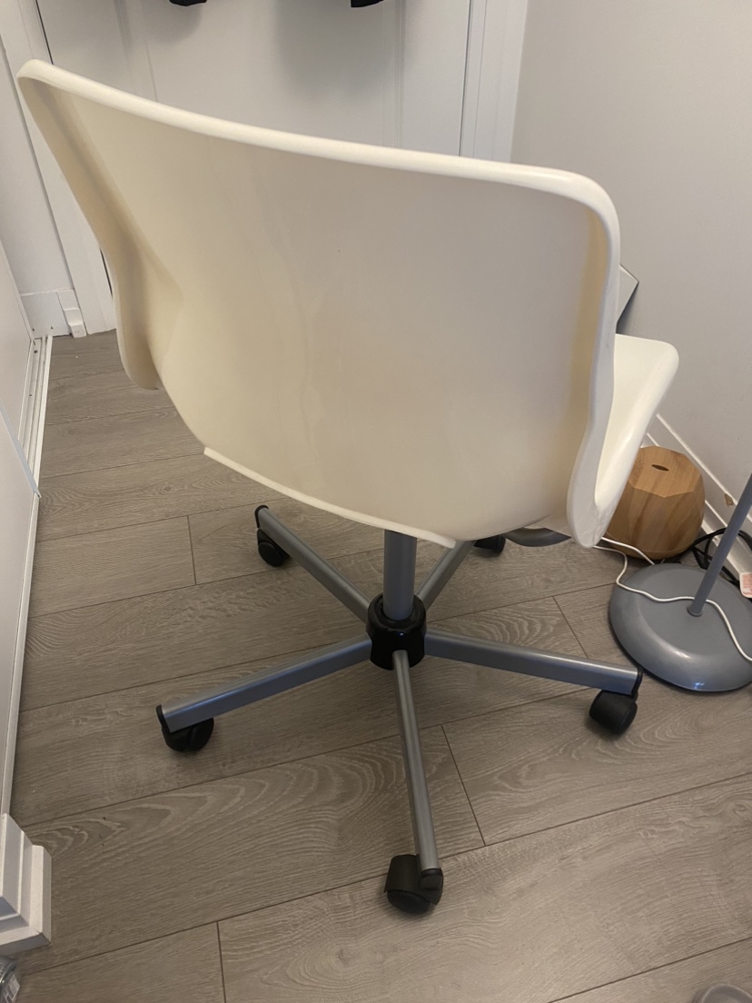 White ikea swivel chair - photo 2