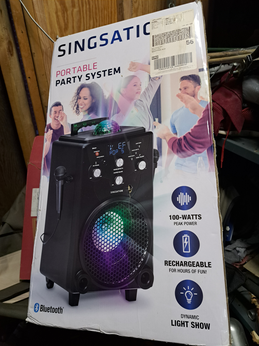 brand new portable party system
