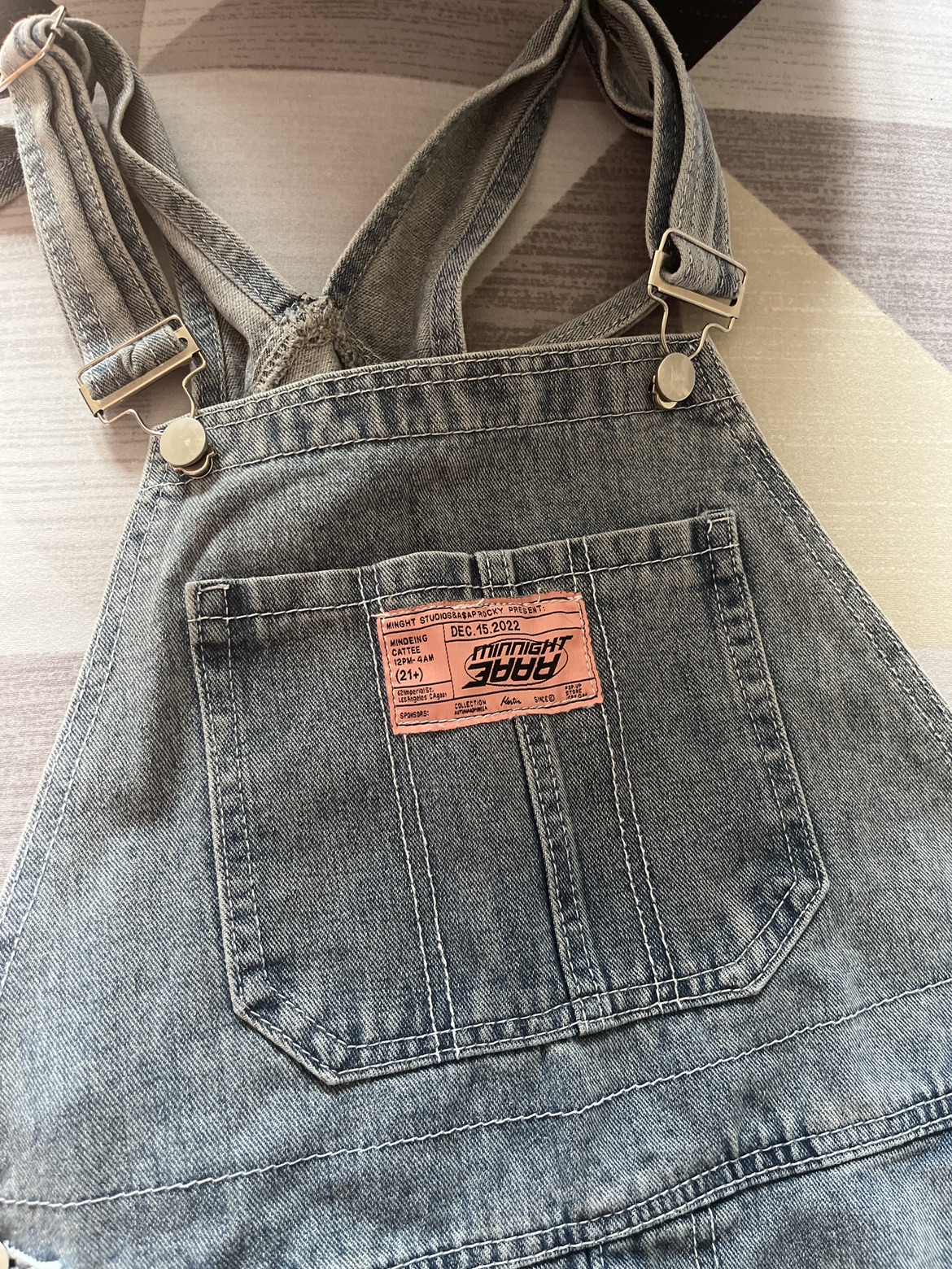 Brand New Denim overalls - photo 4