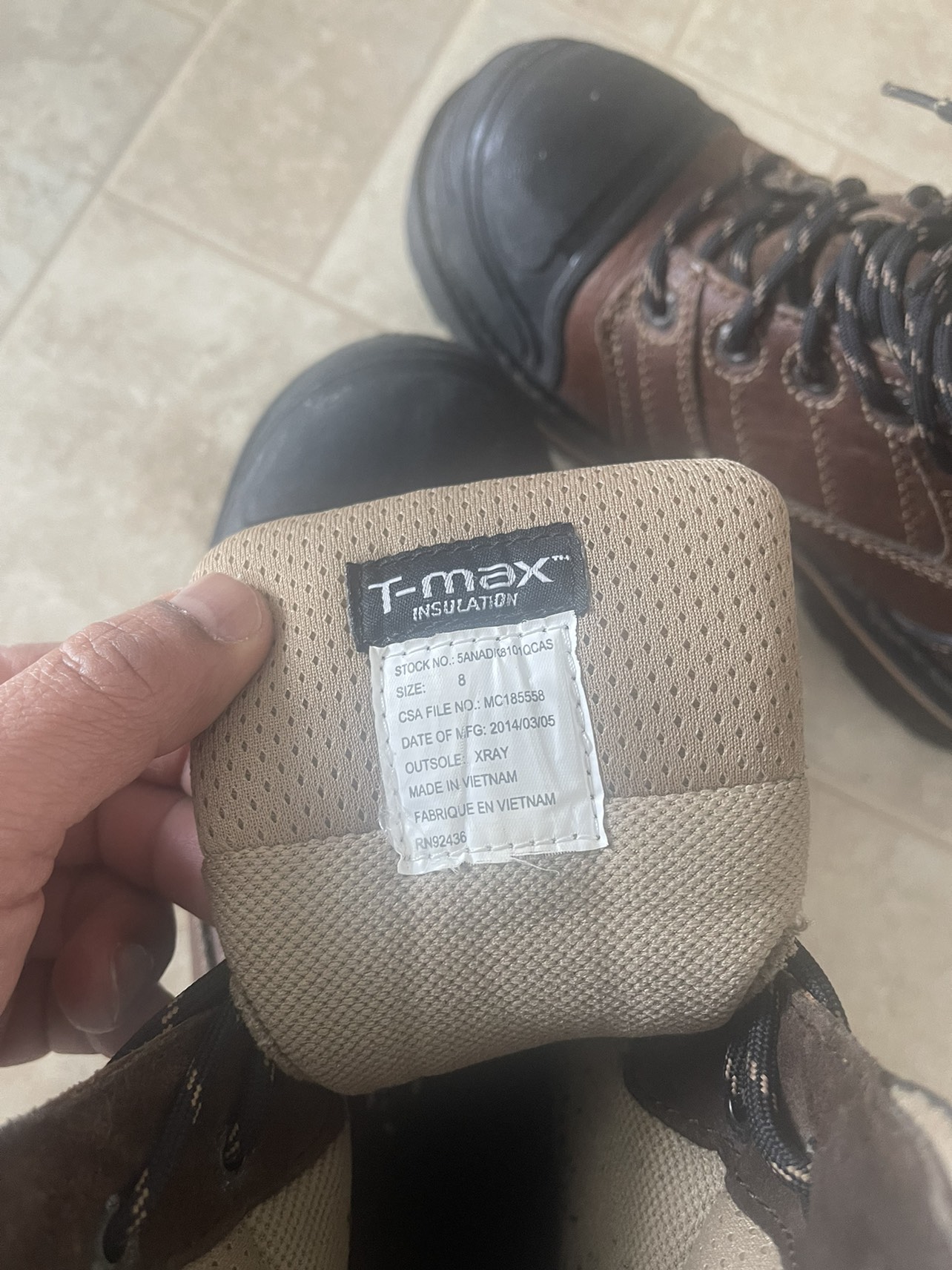Dakota Safety Shoes size 8 - photo 2