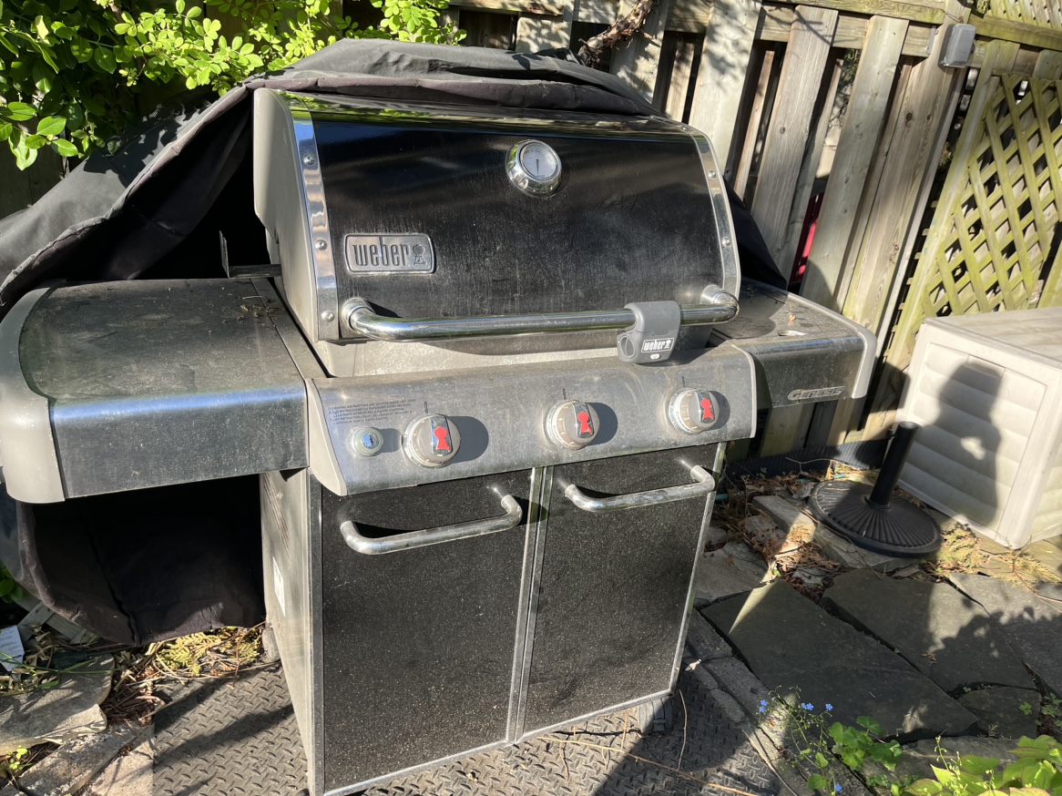 Weber genesis propane bbq