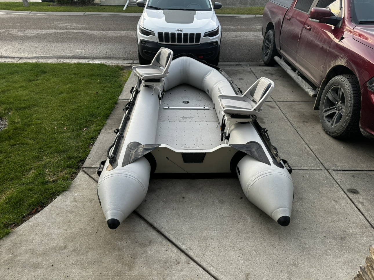 14 foot inflatable boat - photo 5