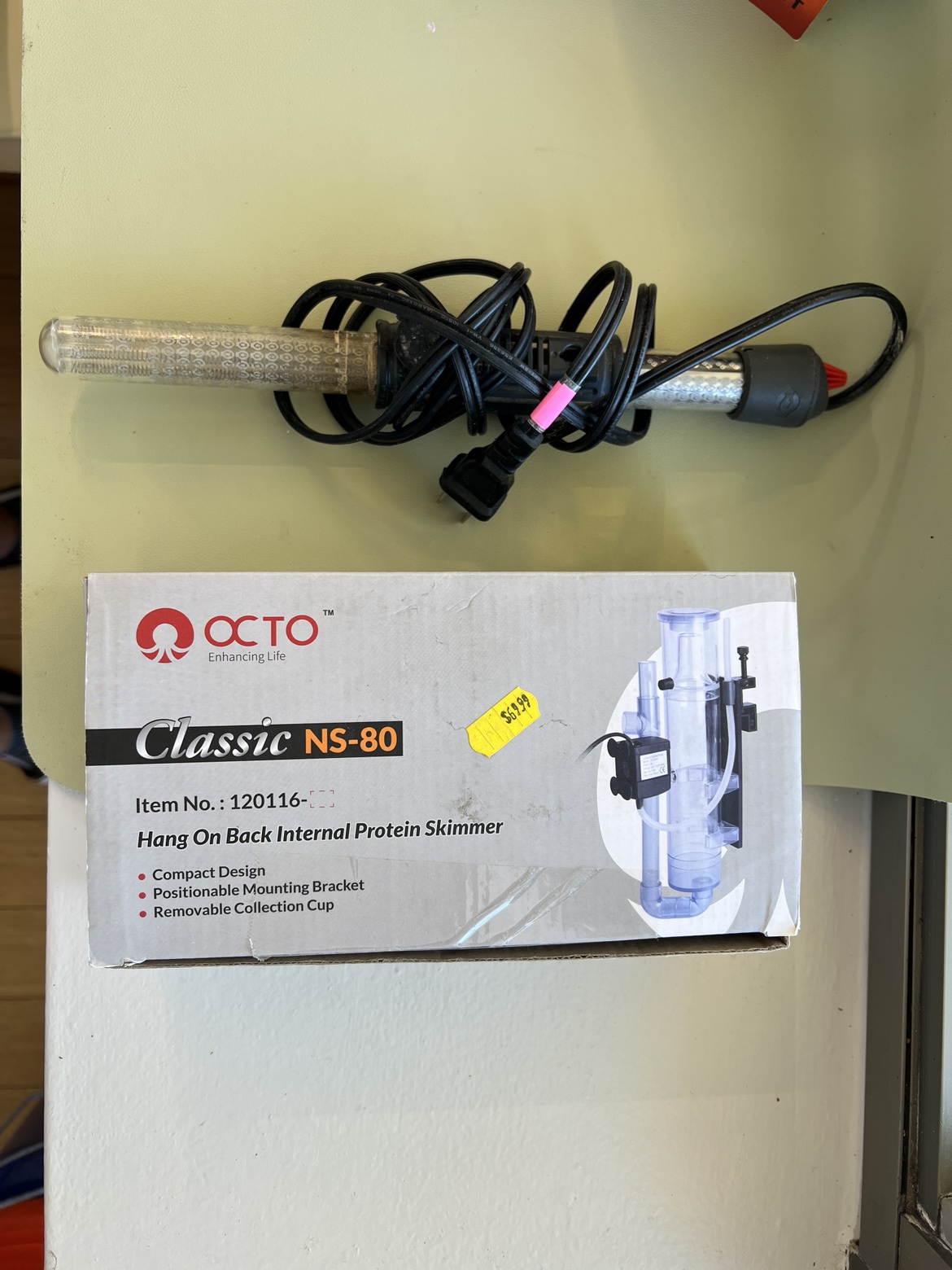 Nano Skimmer and 200w heater