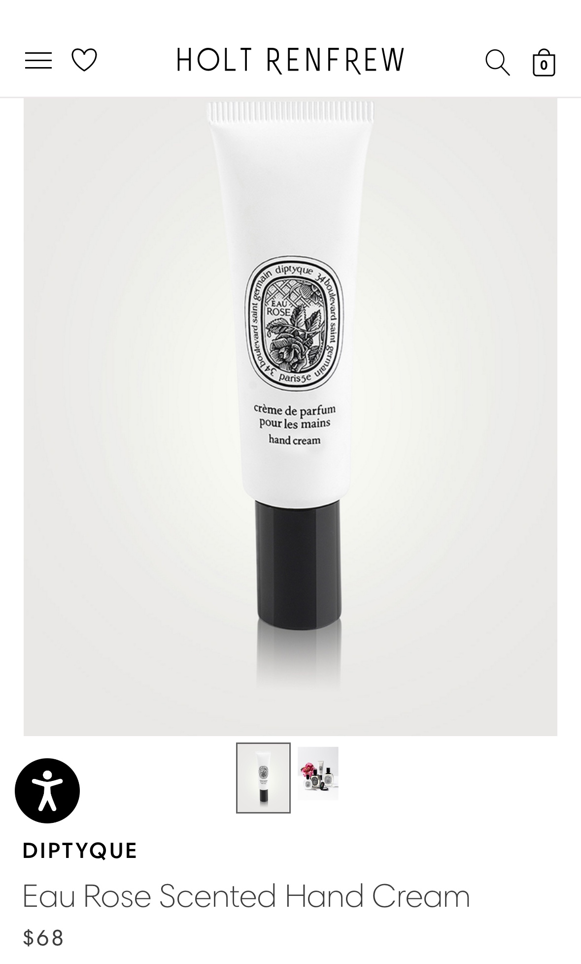 Brand new diptyque rose hand cream image indicator(3)