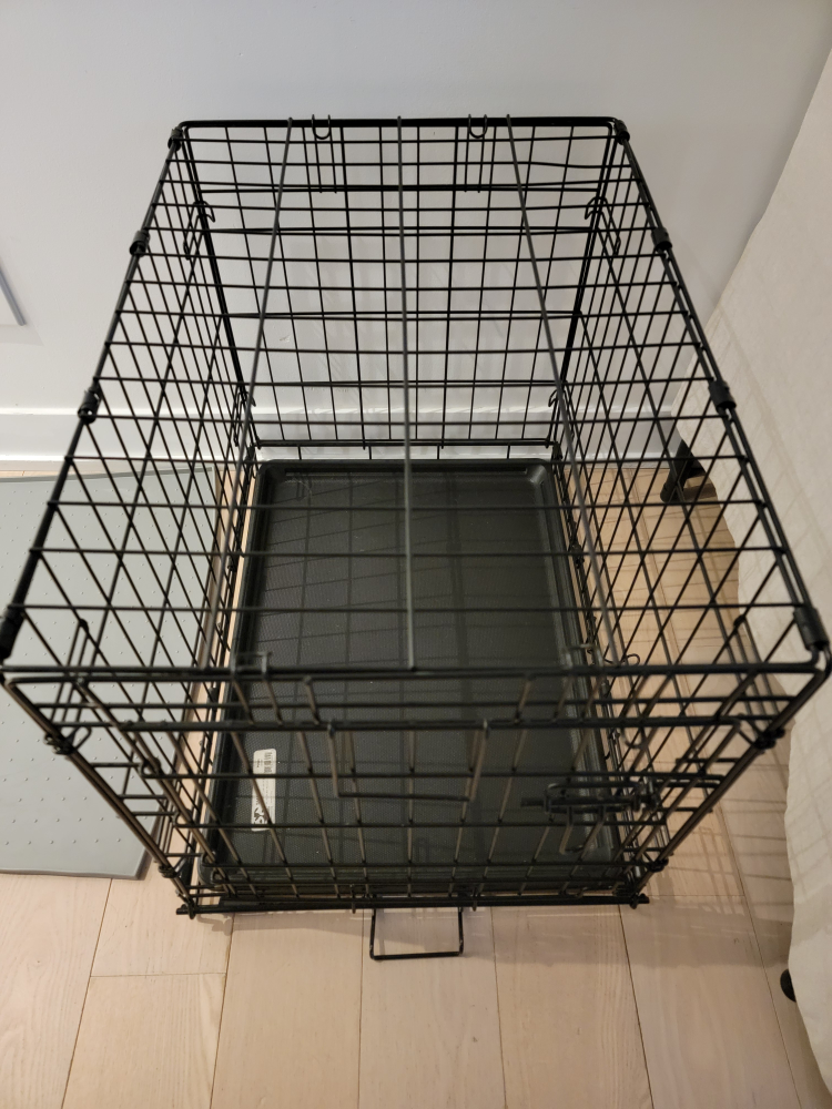 Puppy Essentials - Crate + Waterproof mat + Elevated bed - photo 2