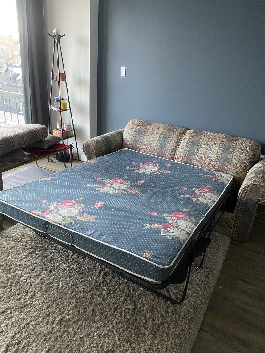 Pull out bed couch