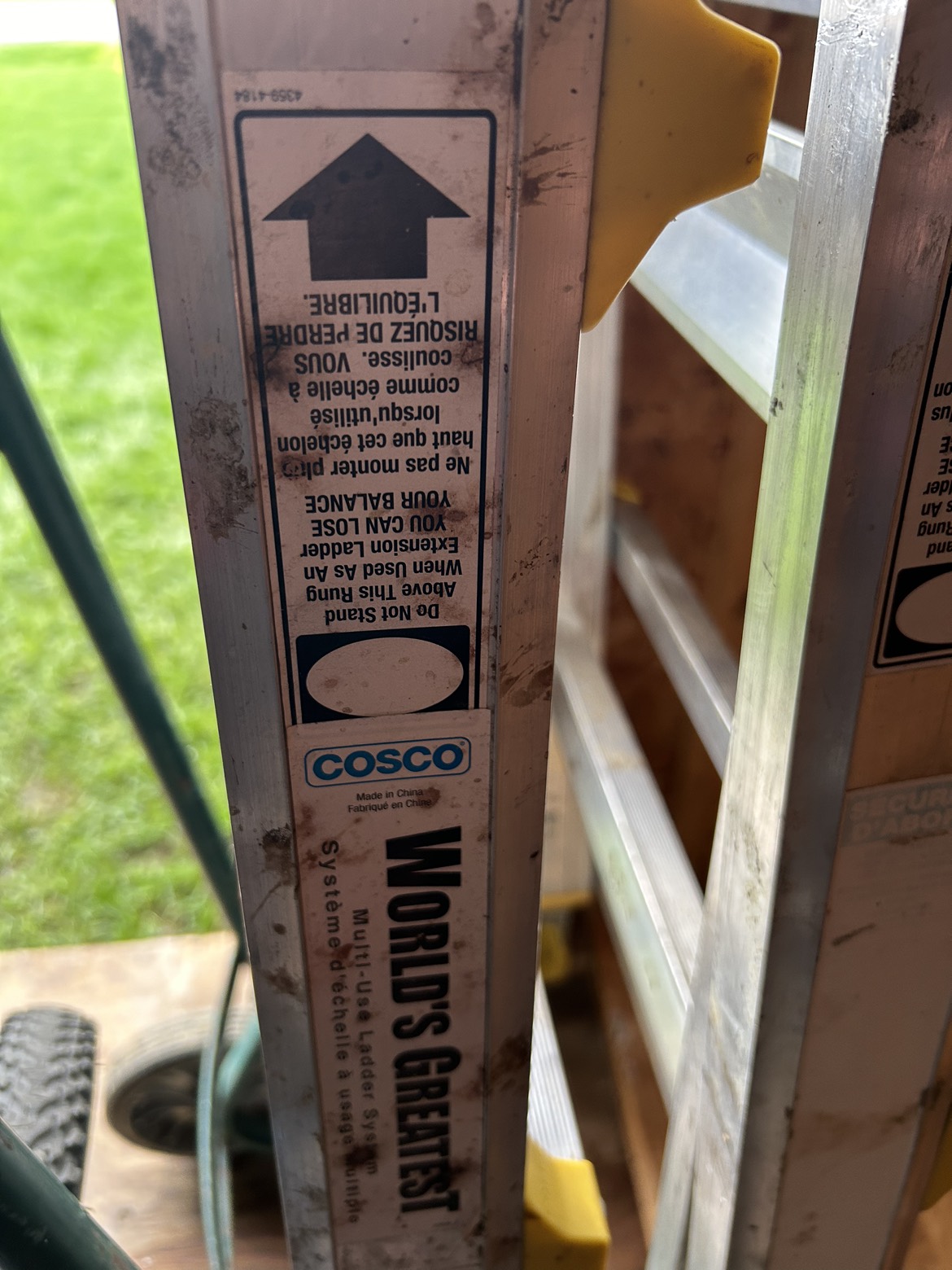 Worlds greatest Ladder -Cosco brand