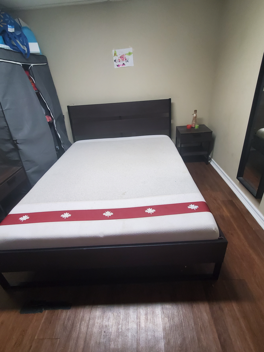 Trysil Ikea Queen Bed + Juno Queen mattress - photo 3