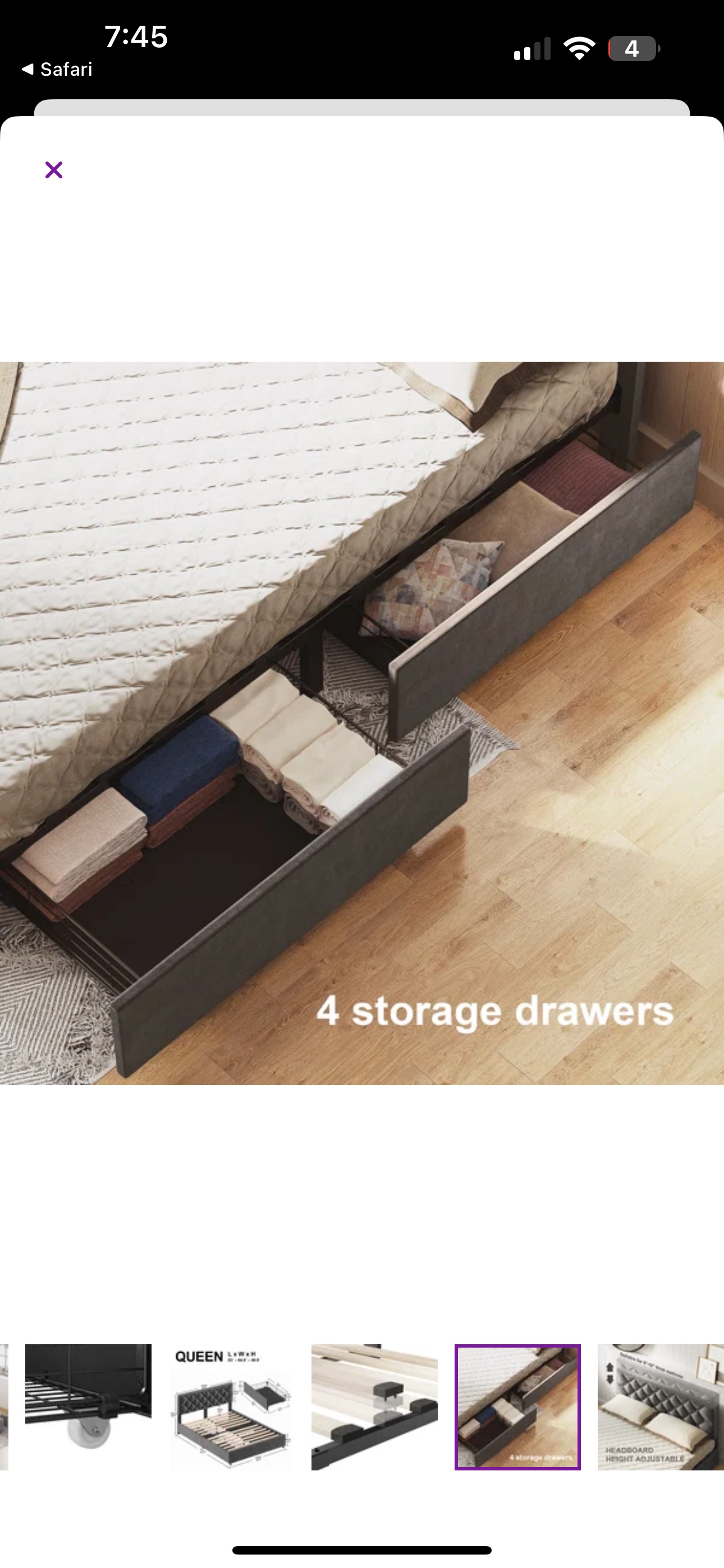 bed frame - photo 2