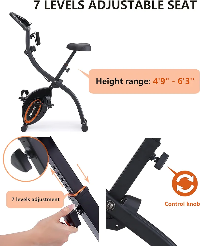 Folding Stationary Bike image indicator(7)