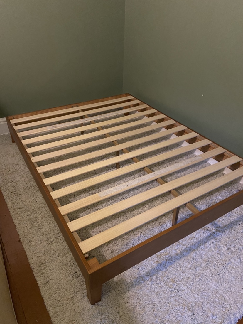Wood Platform Bed - Queen thumbnail