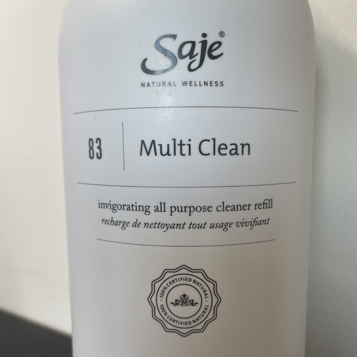 NEW Saje Multi Clean all-purpose cleaner refill 1.4L image indicator(2)