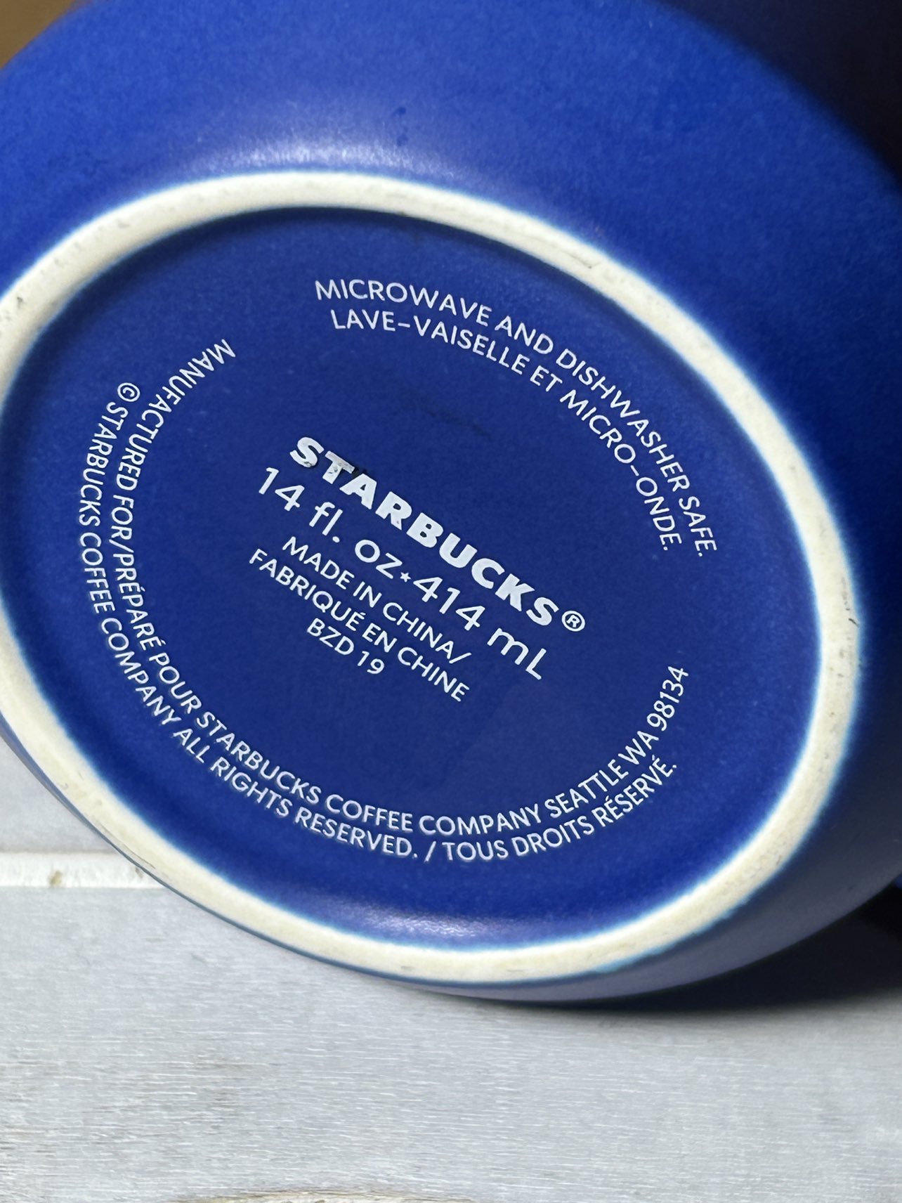 (2020) Starbucks Blue Ombré Mug image indicator(6)