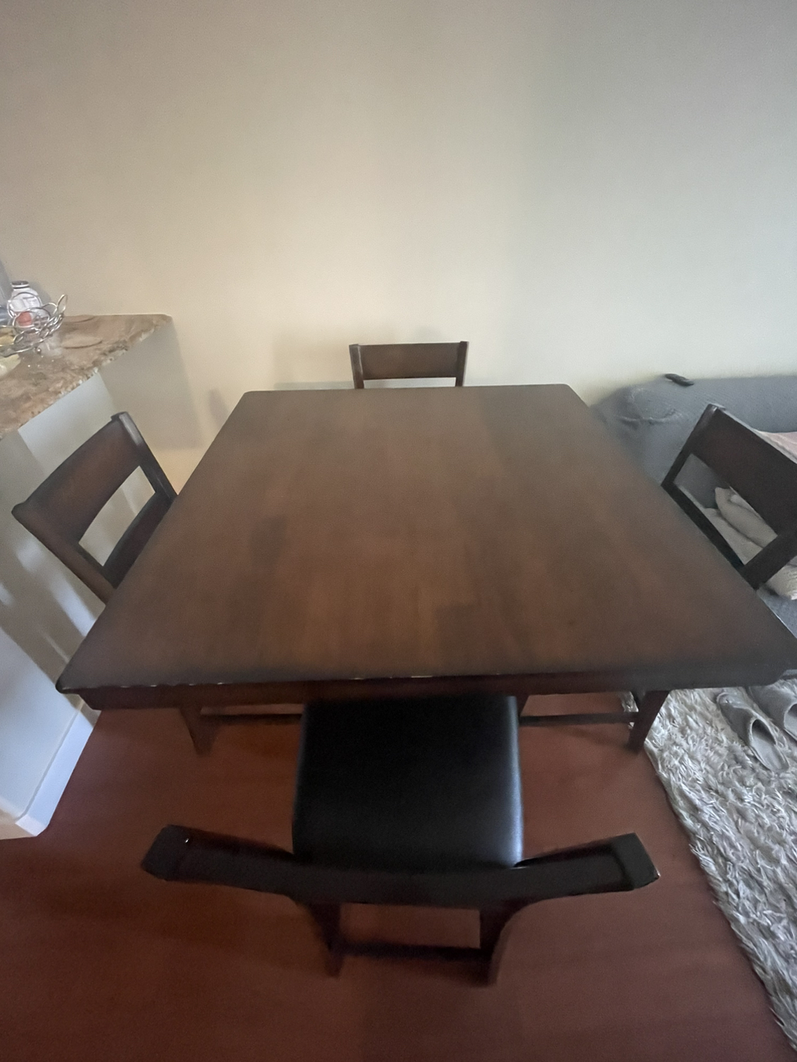 Dining Table Set with Four Chairs - photo 2