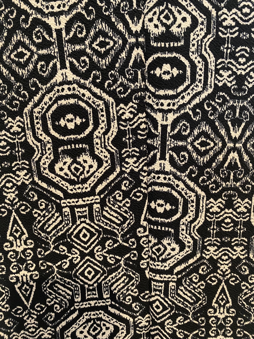 Patterned fitted dress image indicator(5)