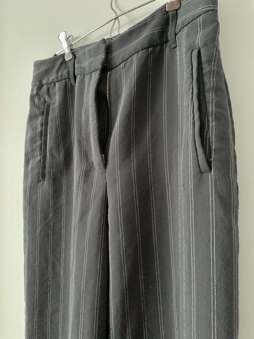 ‼️DECLUTTER SALE‼️ Wilfred striped linen high-waist pant image indicator(3)