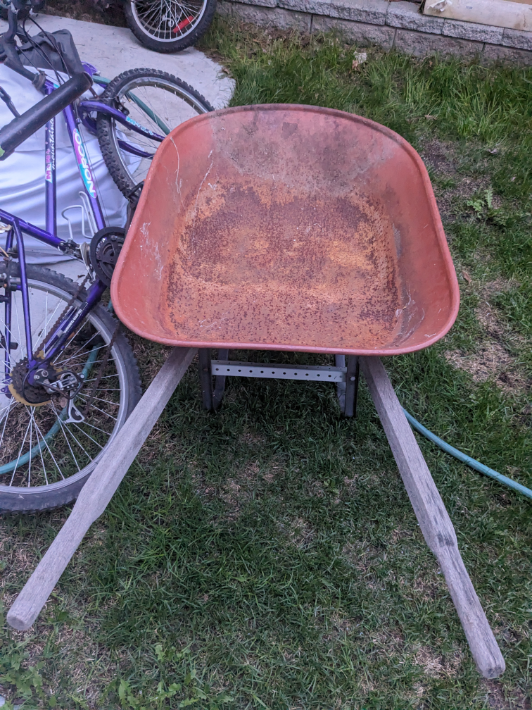 wheelbarrows for sale $60 call 780 884 7800