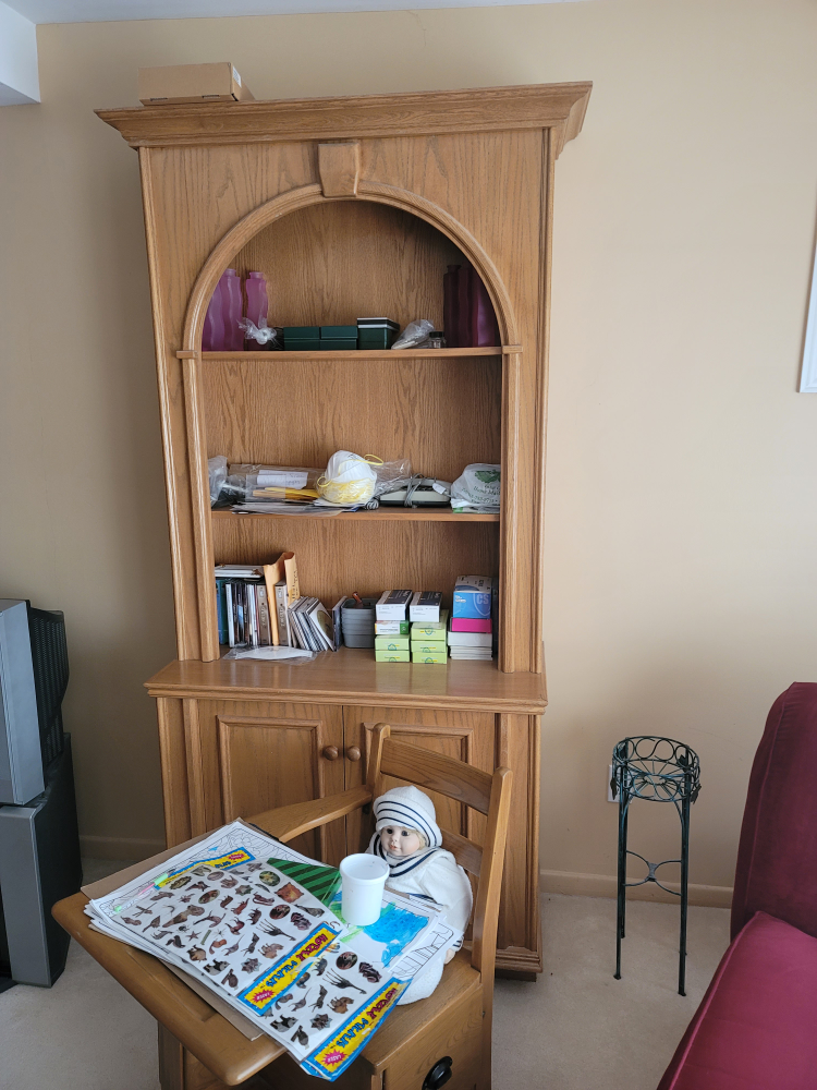 oak cabinet - photo 3