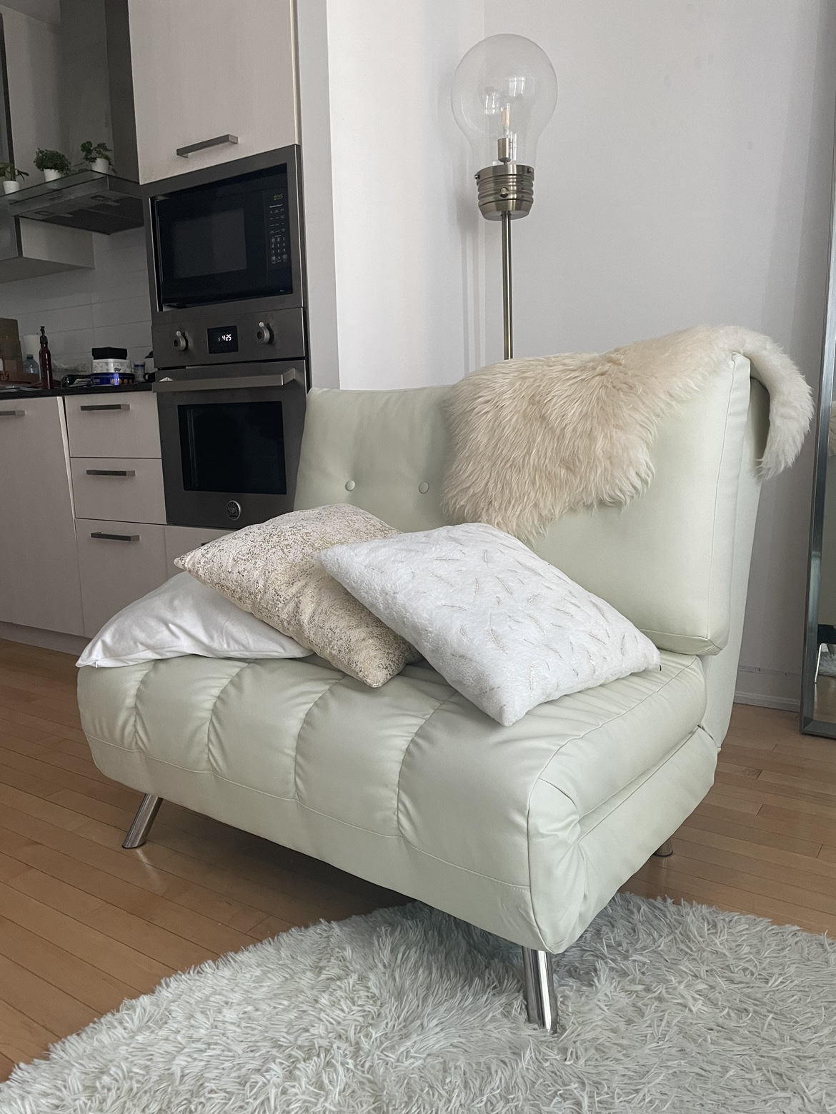 CONVERTIBLE LOUNGE CHAIR (Moving Out Sale) - photo 2