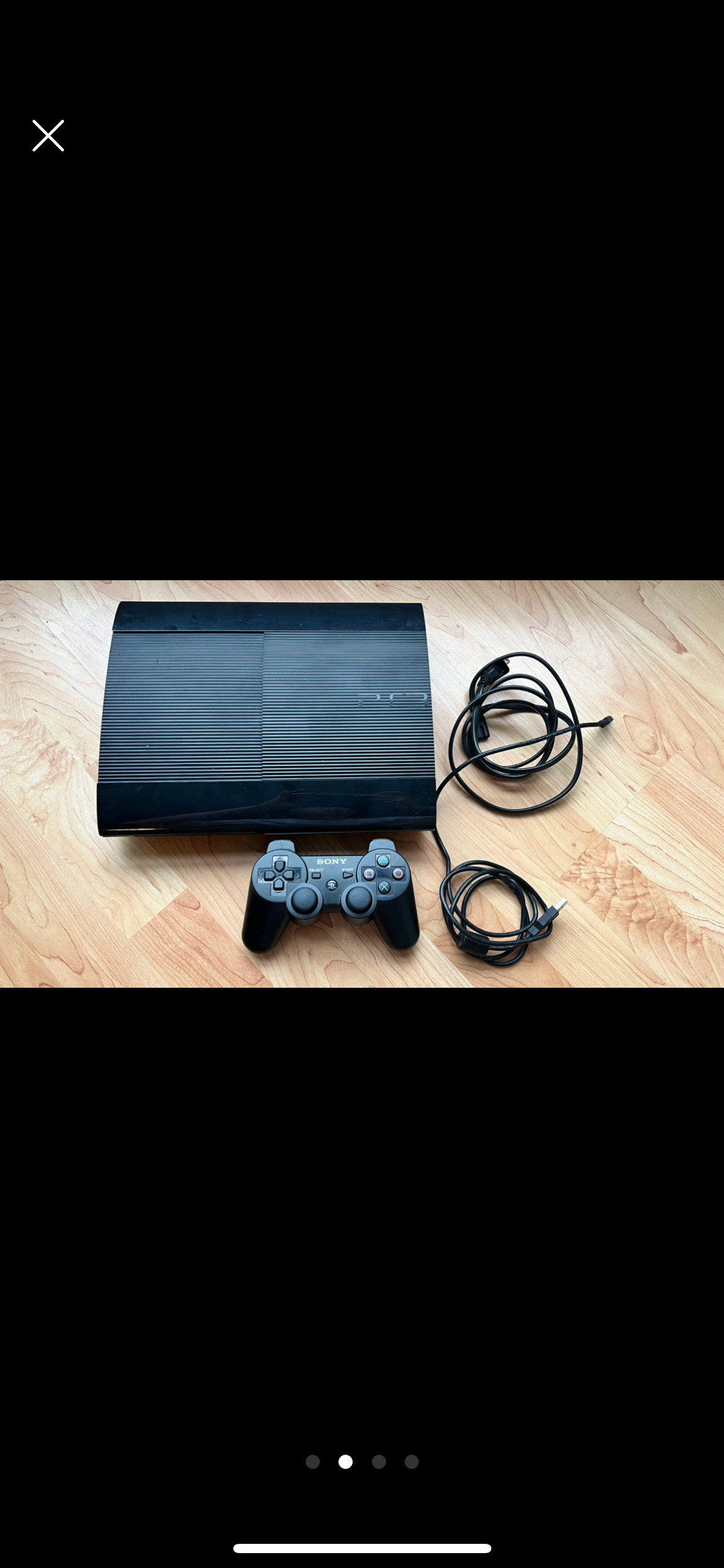 PS3 with games and controller - photo 2