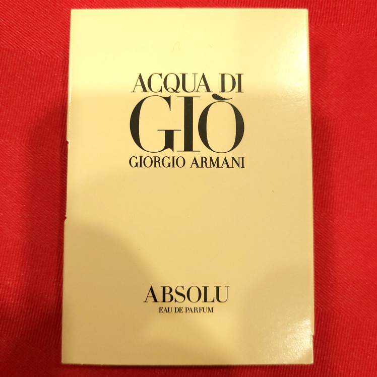 Giorgio Armani Acqua Di Gio Absolu EDP (Sample) thumbnail