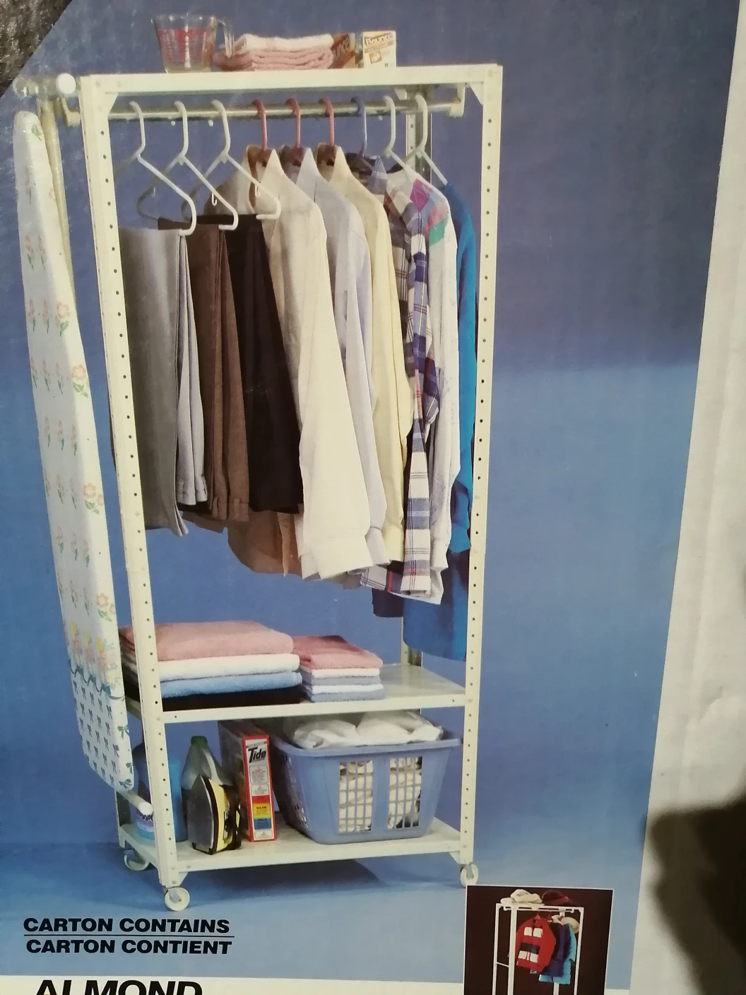 metal clothes storage rack image indicator(2)