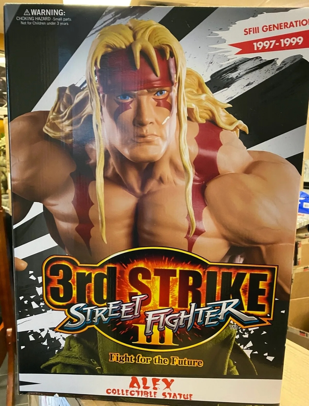 STREET FIGHTER ALEX 3rd STRIKE STATUE 30TH ANNIVERSARY