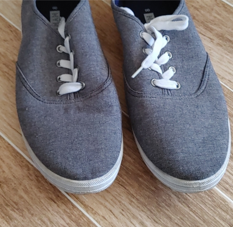 URBAN MAN size 8 canvas blue lace up sneakers - photo 2