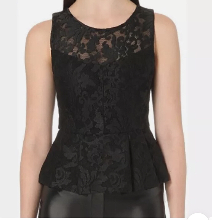 Maje peplum top thumbnail