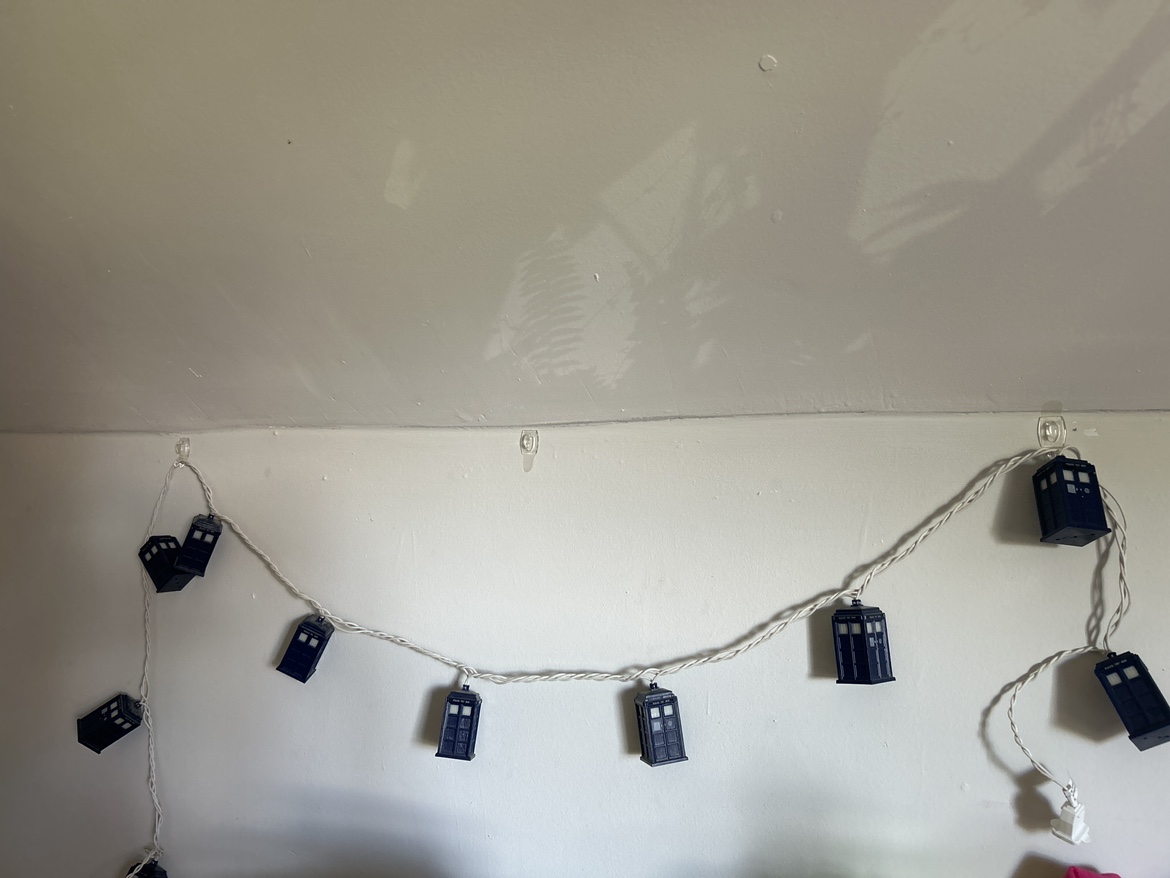 TARDIS string lights