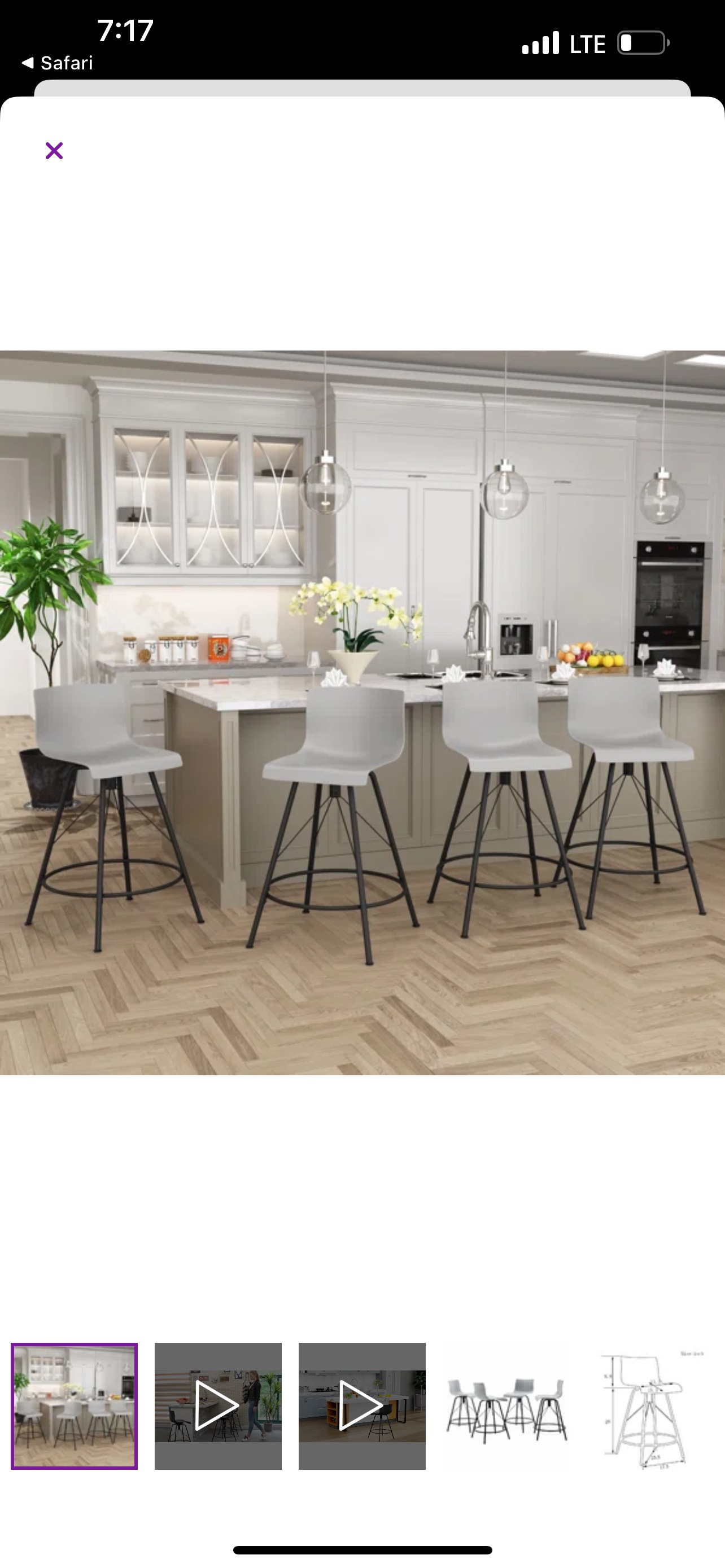 Bogdan Swivel Bar Stools - photo 3