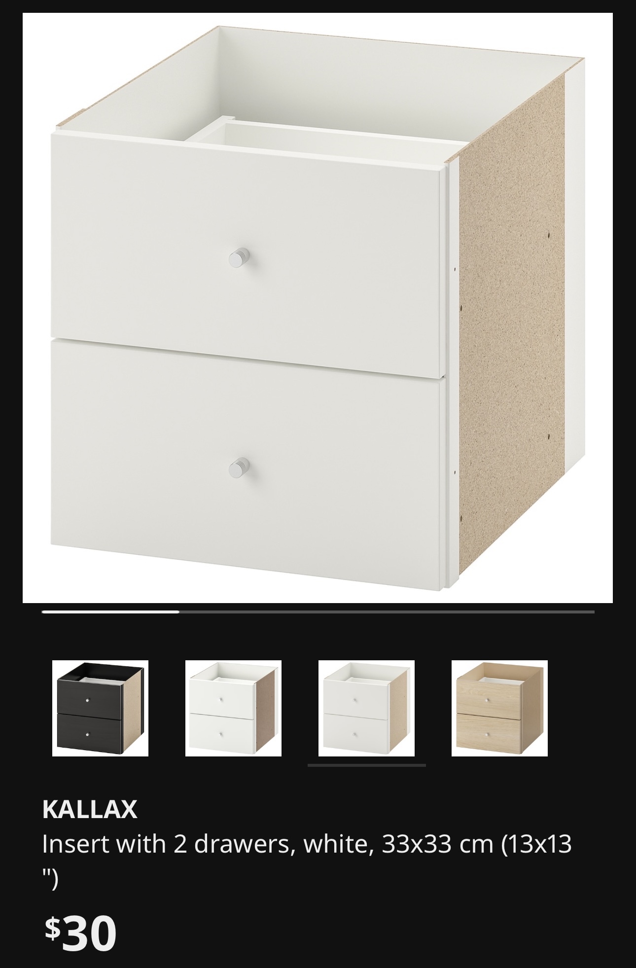 🔥Moving Kallax 2x4 white assembled unit - photo 3