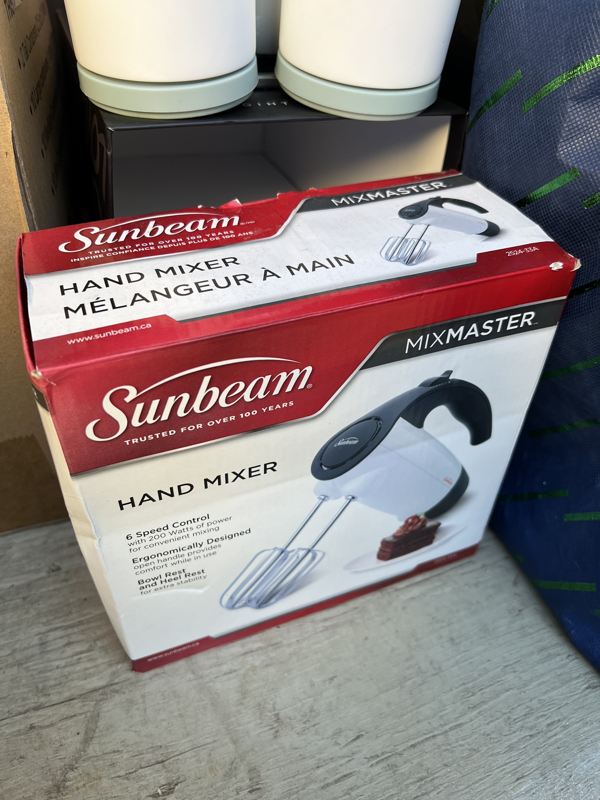 Sunbeam hand mixer