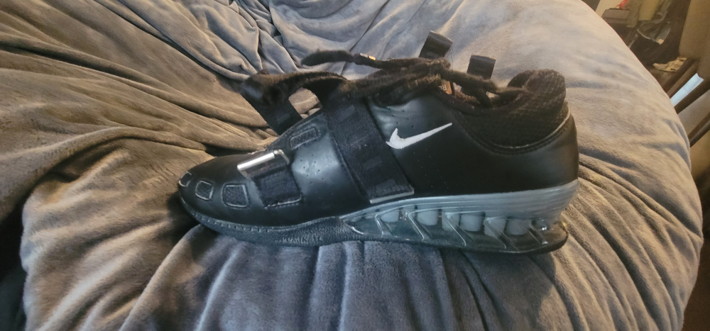 Nike Romaleos 2 Black Weightlifting Shoes Men’s 9.5
