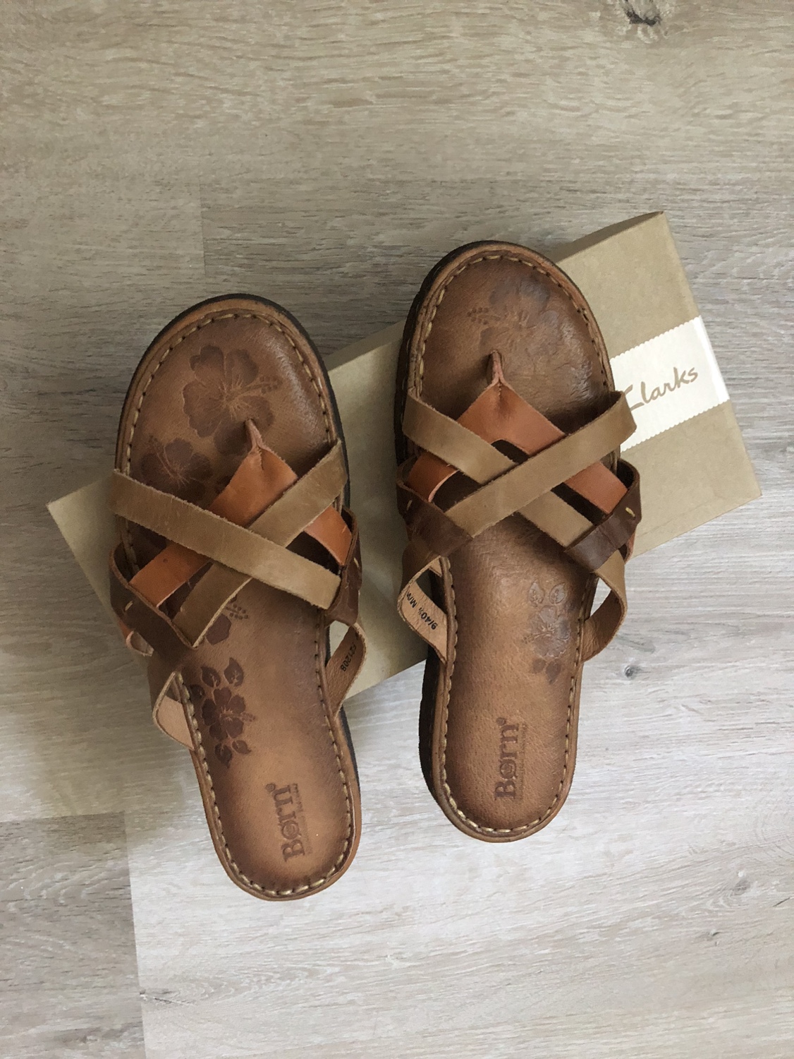 NEW "Born" Leather Sandal image indicator(4)