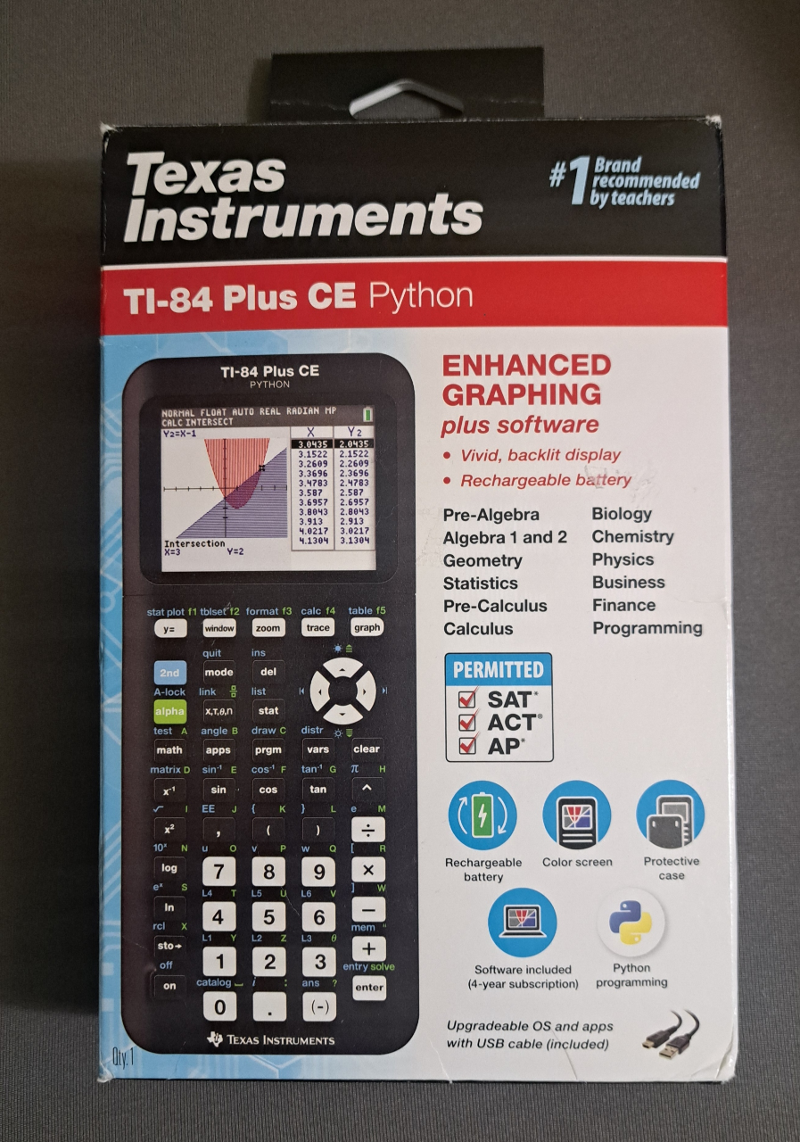 TI-84 Plus CE Python Calculator