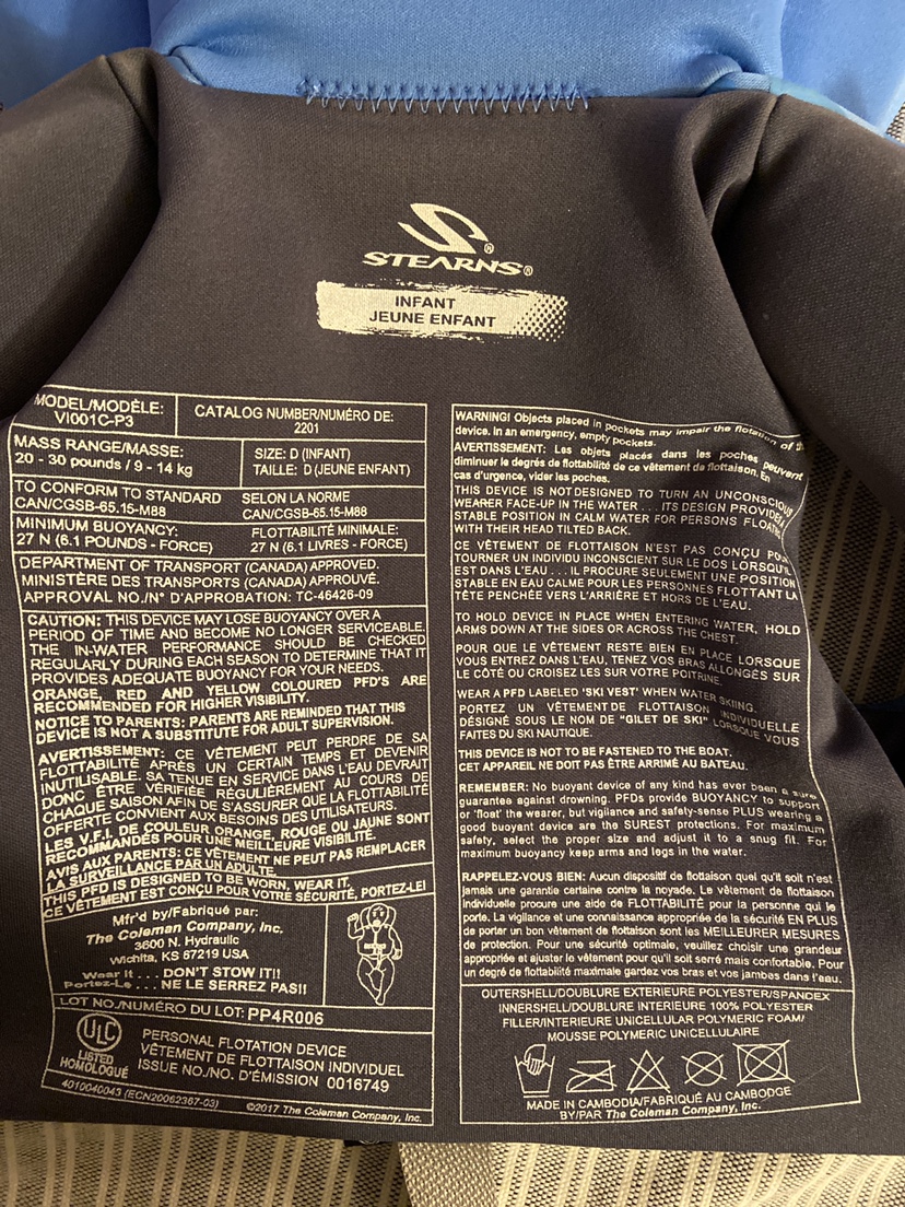 Toddler life jacket - photo 2