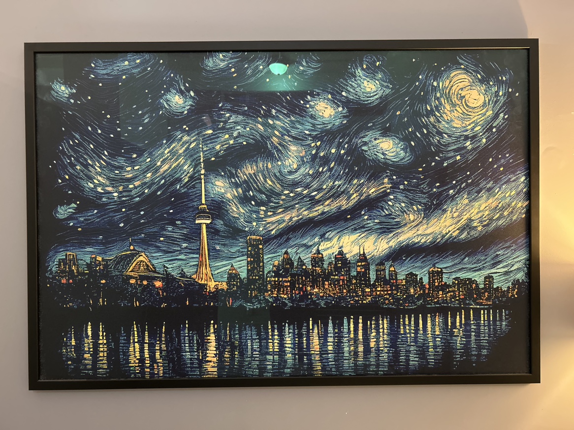 Toronto landscape framed art / wall print thumbnail