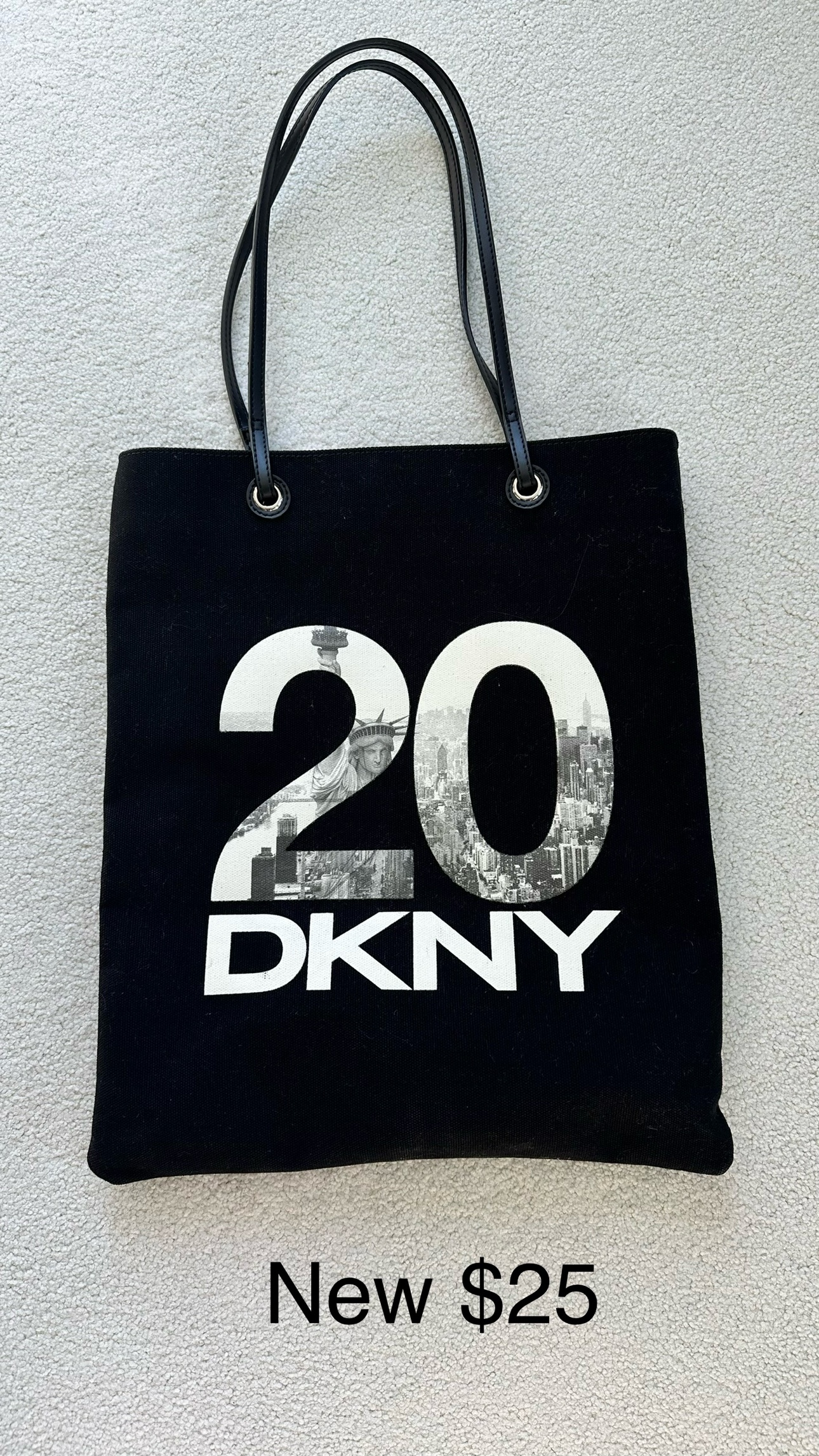 DKNY Canvas Bag Black image indicator(5)