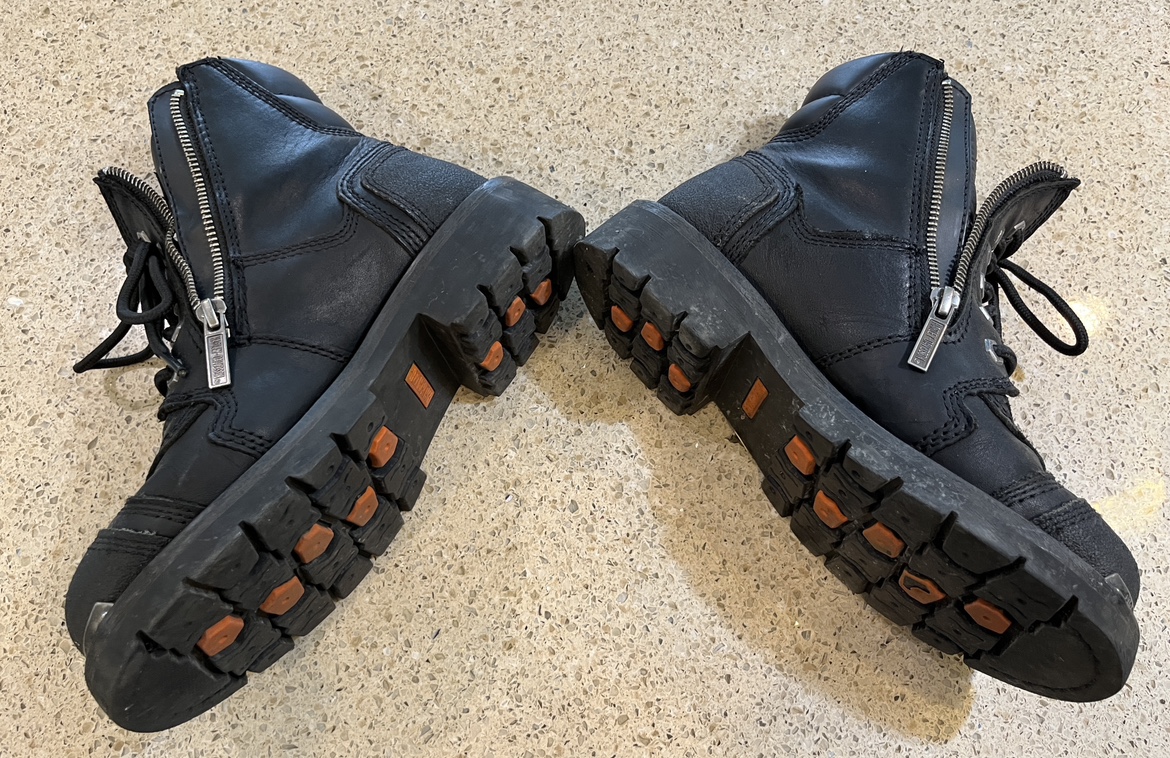 7.5 Ladies Harley Davidson riding boots - photo 4